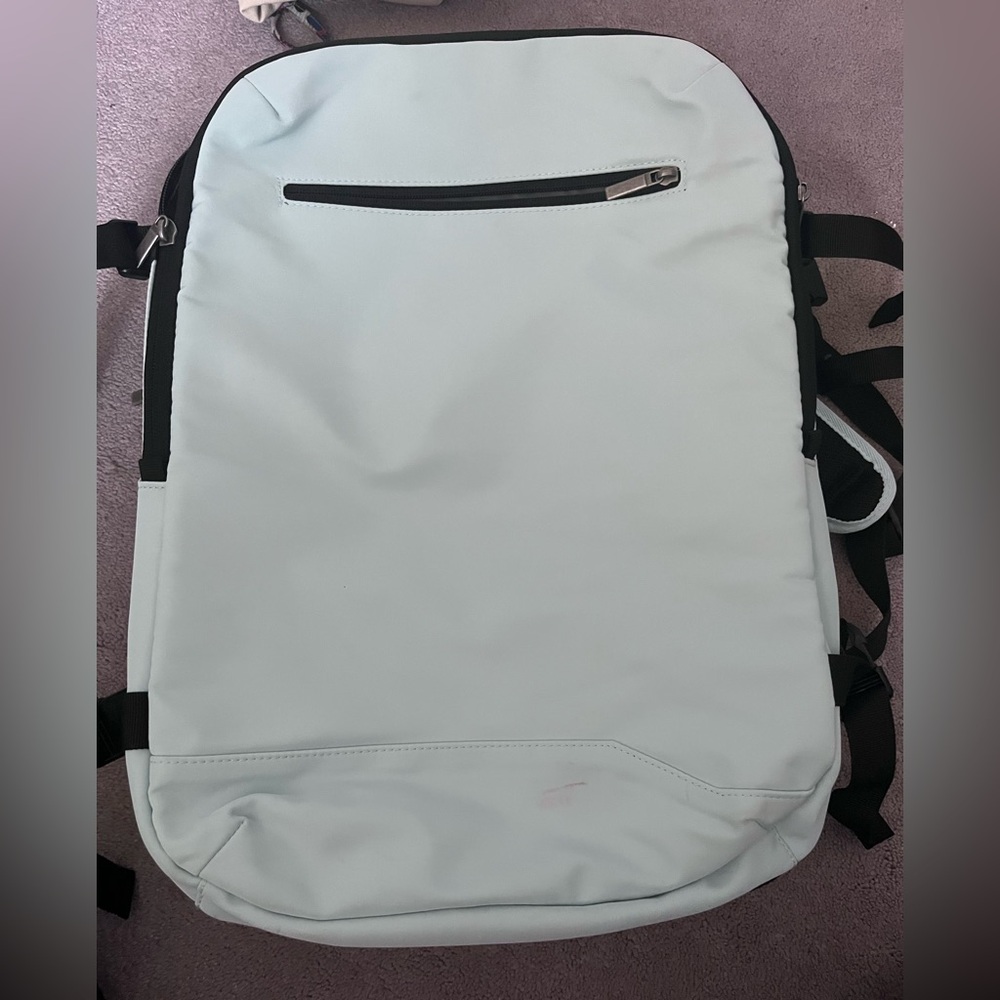 Stylish baby blue Backpack